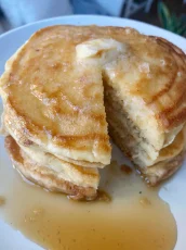 Sourdough Protein Pancakes