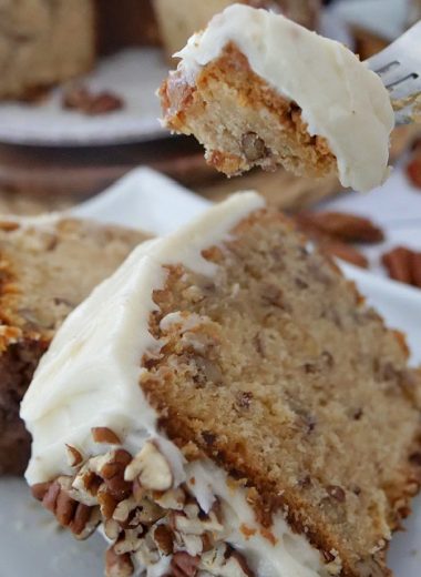 Butter Pecan Pound Cake