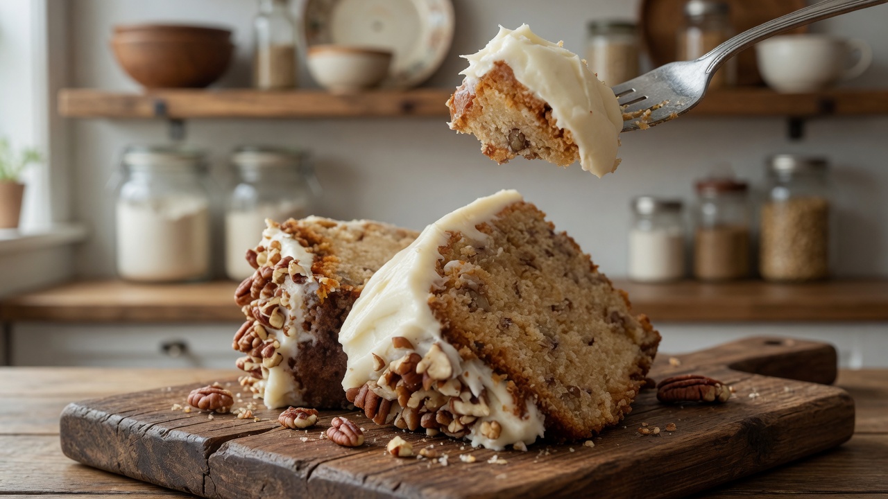 Butter Pecan Pound Cake
