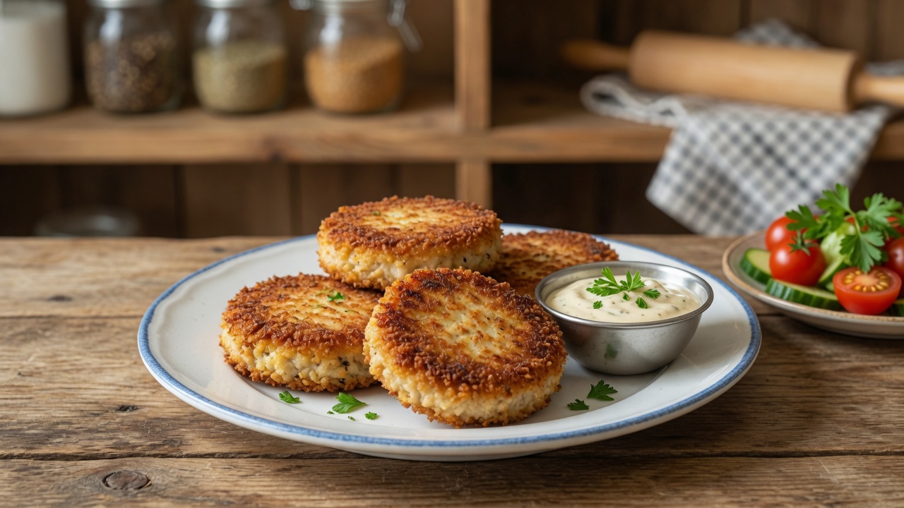 Crab Cakes on the Griddle