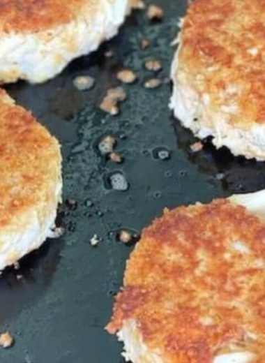 Crab Cakes on the Griddle