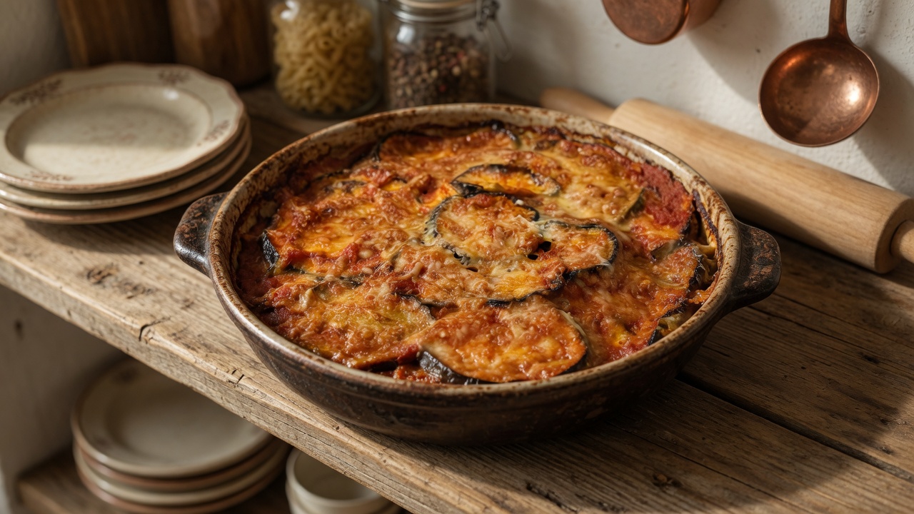 Italian Eggplant Parmesan
