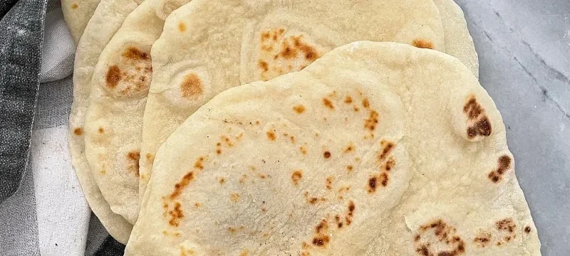 Sourdough Flour Tortillas