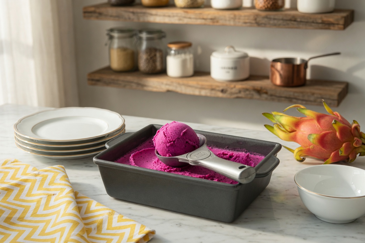 Dragon Fruit Ice Cream