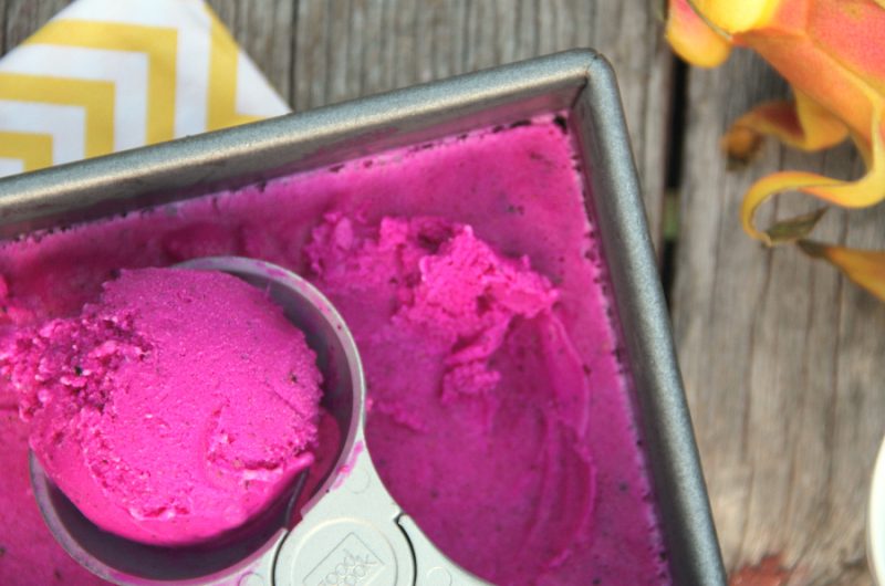 Dragon Fruit Ice Cream