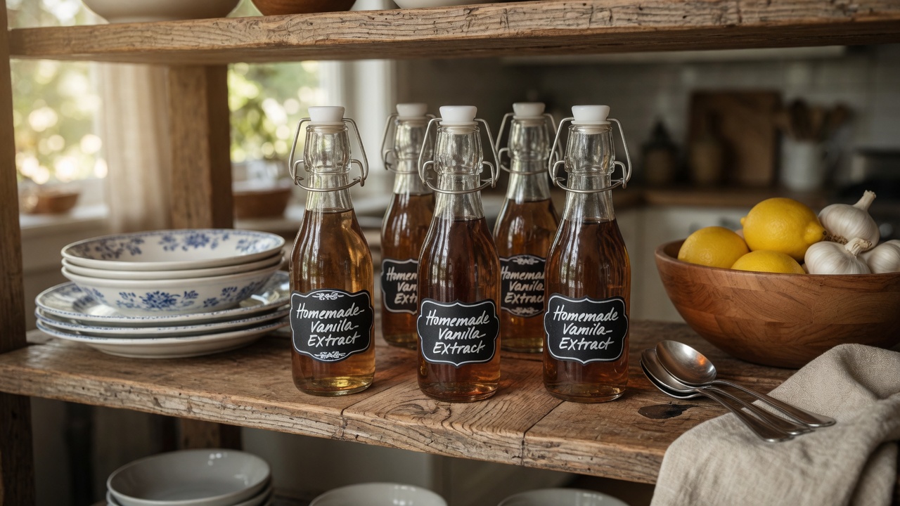 Homemade Vanilla Extract