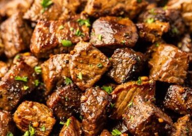 Blackstone Garlic Butter Steak Bites