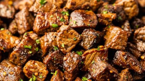 Blackstone Garlic Butter Steak Bites