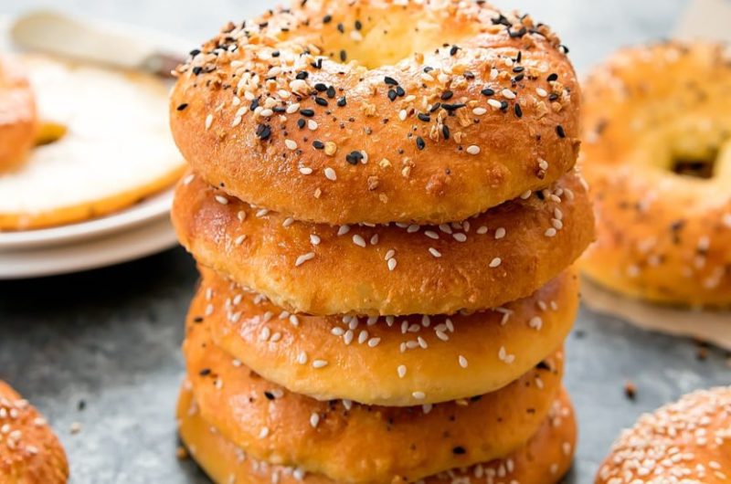 Cottage Cheese Bagels