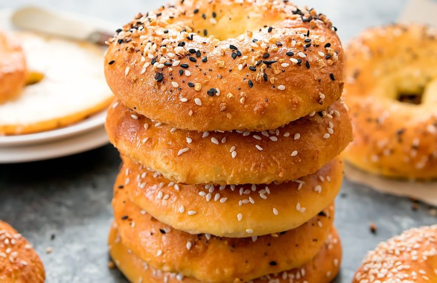 Cottage Cheese Bagels