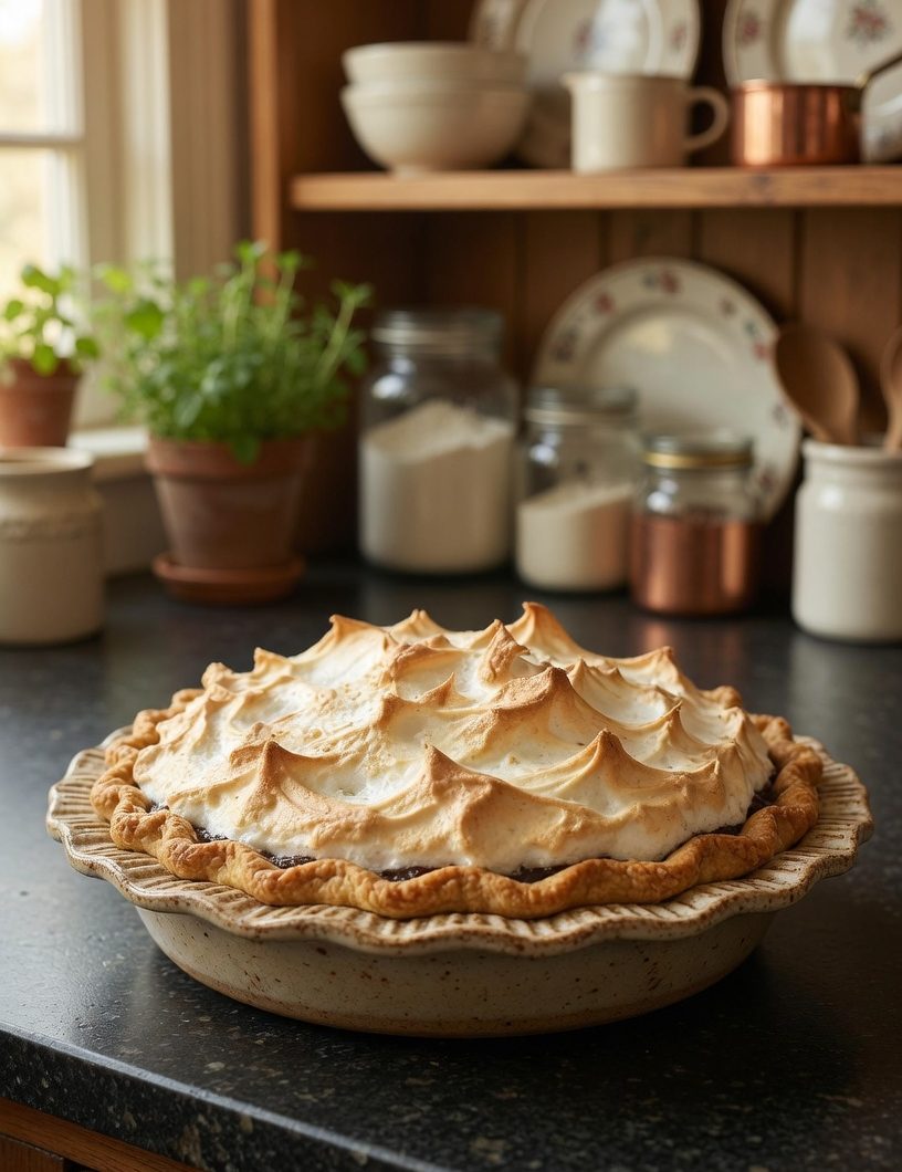 Chocolate Meringue Pie