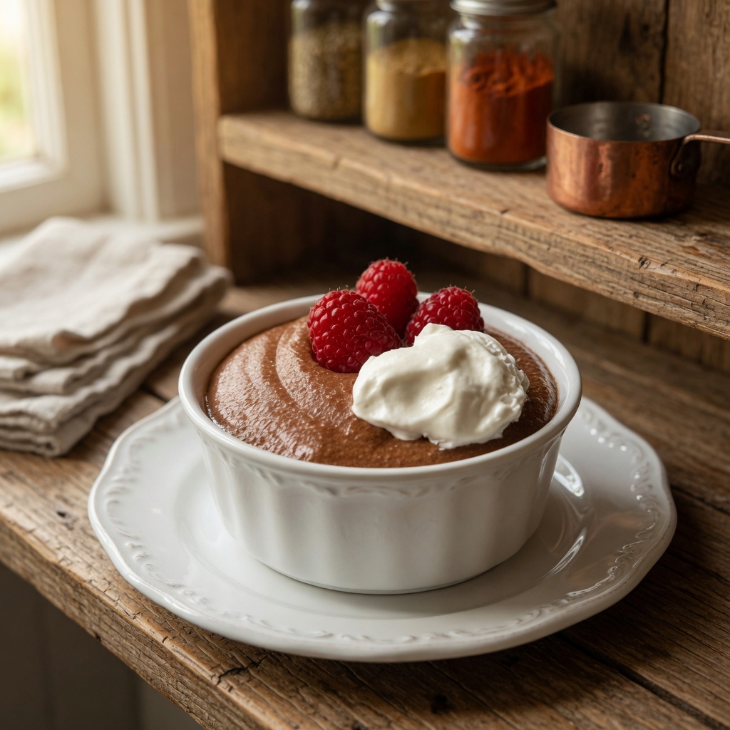 Cottage Cheese Chocolate Mousse
