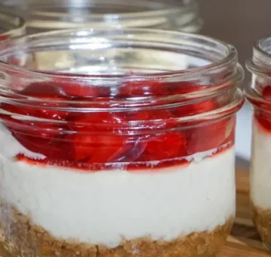 High Protein Cheesecake Jars