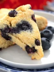 Blueberry Cottage Cheese Scones