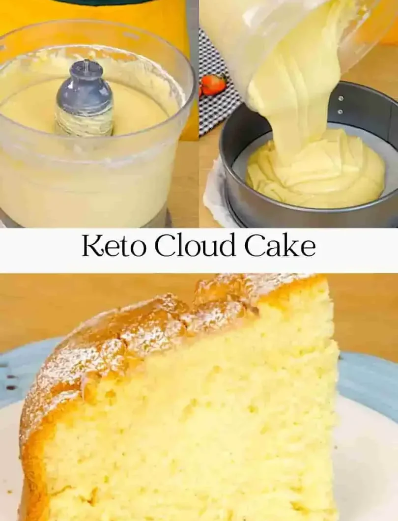 Keto Cloud Cake