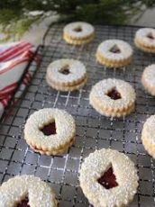 Perfect Hanukkah Linzer Cookies