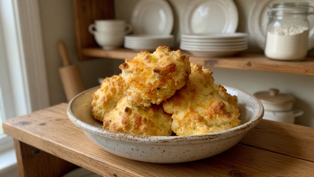 Fluffy Einkorn Butter Drop Biscuits