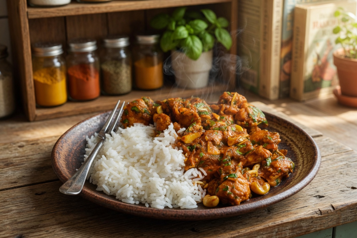 Garlic Chilli Chicken Curry