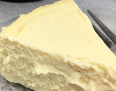 Low-Carb Japanese Cotton Cheesecake