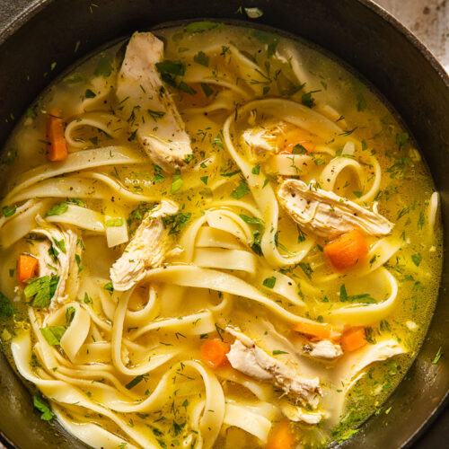 Homemade Chicken Noodle Soup