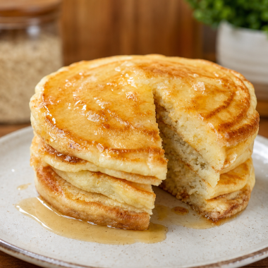 Fluffy Einkorn Pancakes at Home