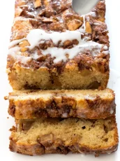 Homemade Cinnamon Apple Fritter Bread Recipe