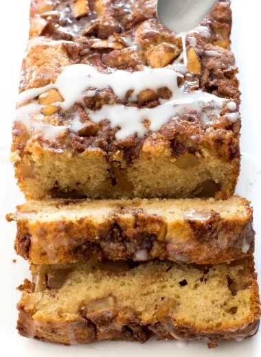 Homemade Cinnamon Apple Fritter Bread Recipe