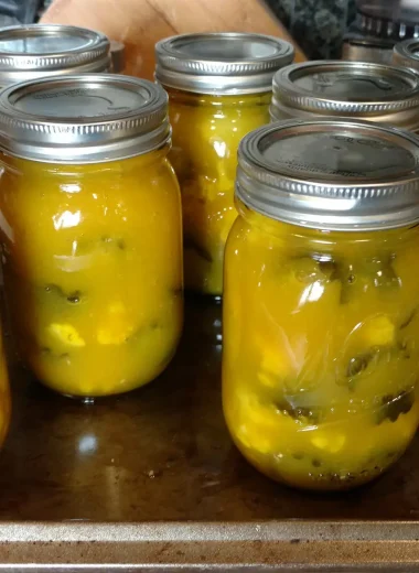 Sweet Mustard Pickles Recipe