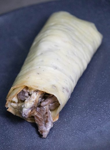 Simple Carnivore Steak Egg Wrap