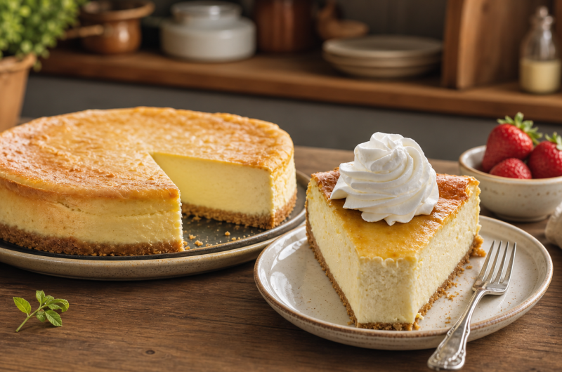 German Cheesecake Recipe (Käsekuchen)