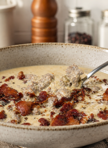 Perfect Carnivore Bacon Cheeseburger Soup