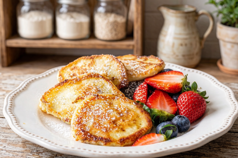 Perfect Cottage Cheese Pancakes recipe