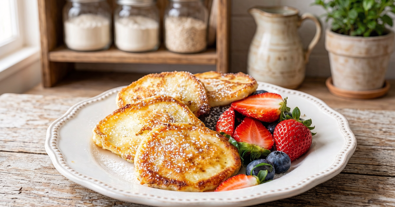 Perfect Cottage Cheese Pancakes recipe
