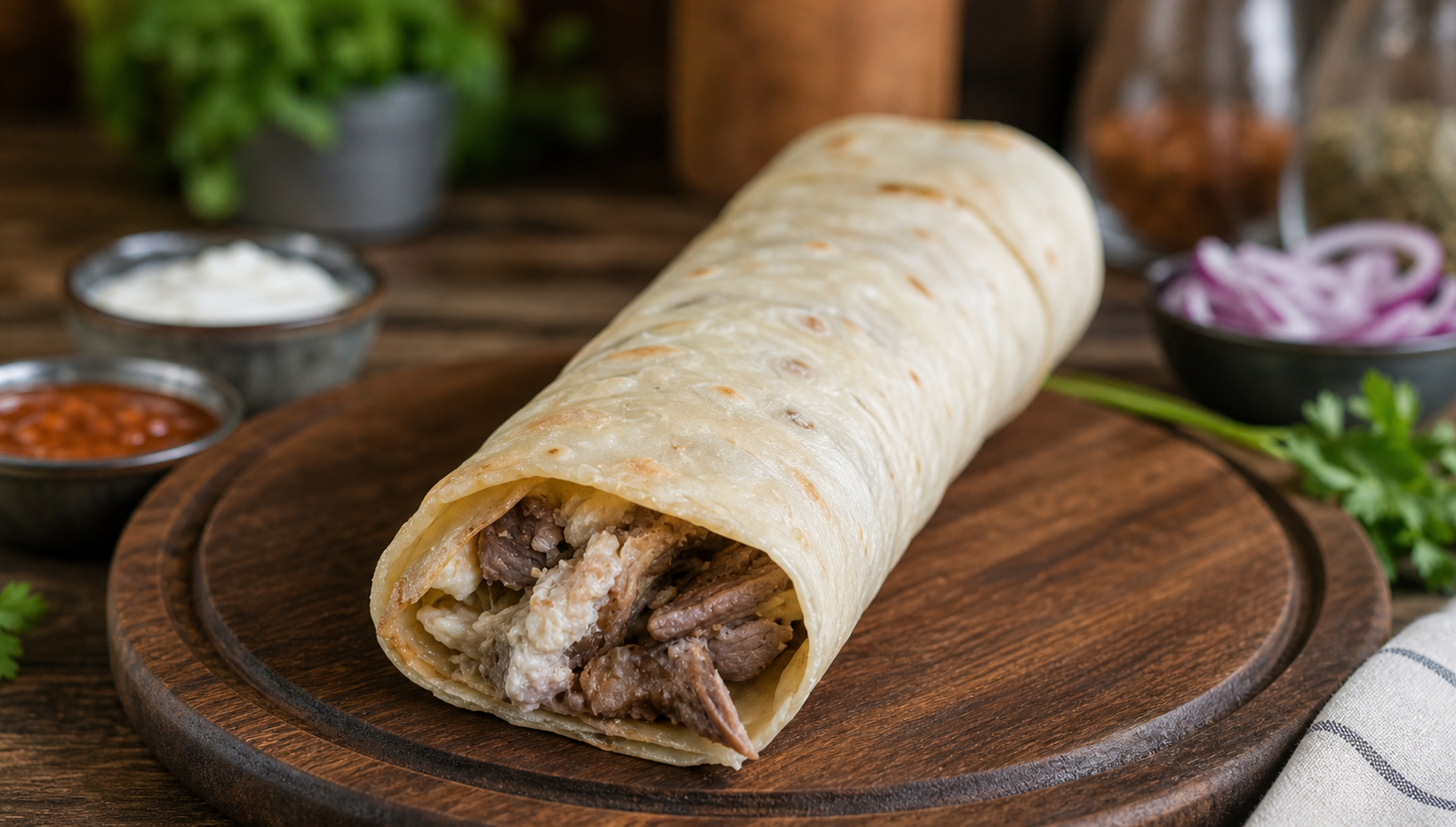 Simple Carnivore Steak Egg Wrap