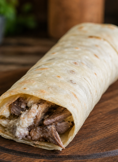 Simple Carnivore Steak Egg Wrap