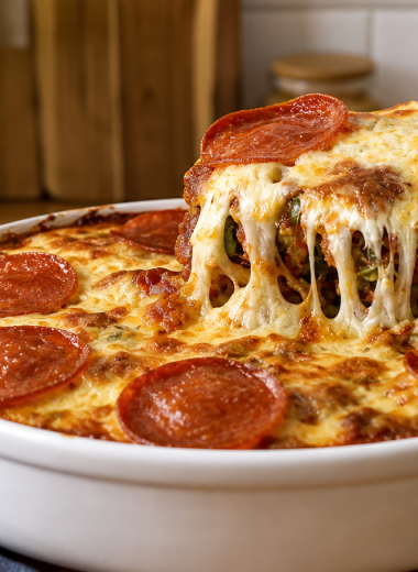 Crustless Pizza Bowl Recipe – A Low-Carb Delight
