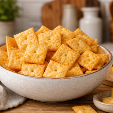 Gluten-Free Cheese Crackers Crispy Homemade