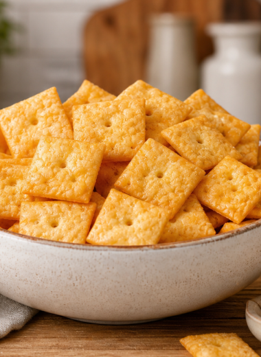 Gluten-Free Cheese Crackers Crispy Homemade