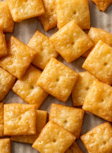 Crispy Homemade Gluten-Free Cheese Crackers
