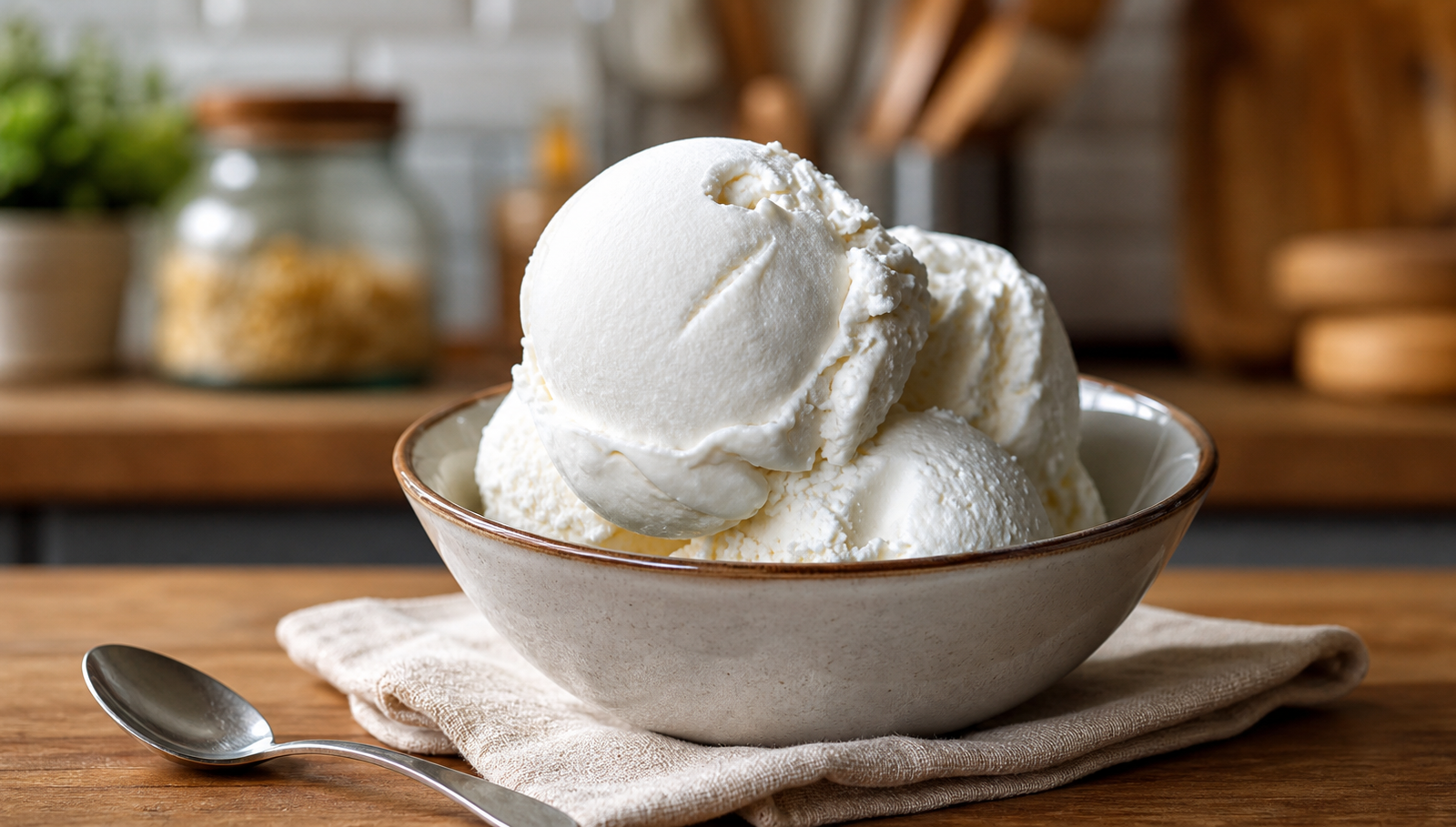 Homemade Coconut Protein Ice Cream (Ninja Creami Friendly!)