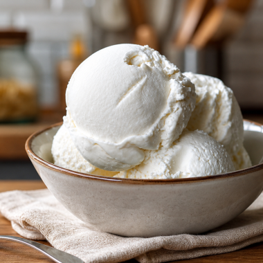 Homemade Coconut Protein Ice Cream (Ninja Creami Friendly!)