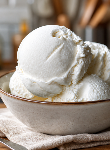 Homemade Coconut Protein Ice Cream (Ninja Creami Friendly!)