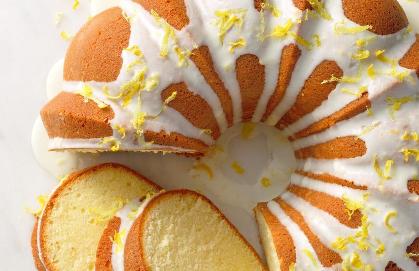 Lemon Ricotta Bundt Cake — Light and Fluffy