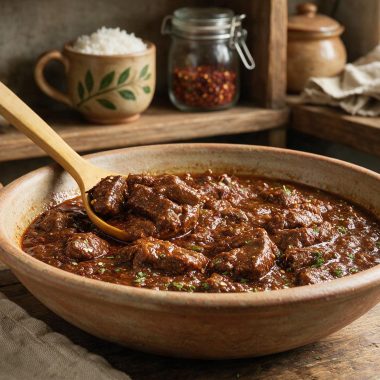 Homemade Chile Colorado