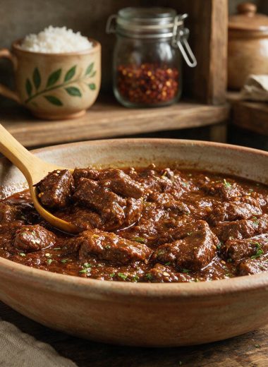 Homemade Chile Colorado