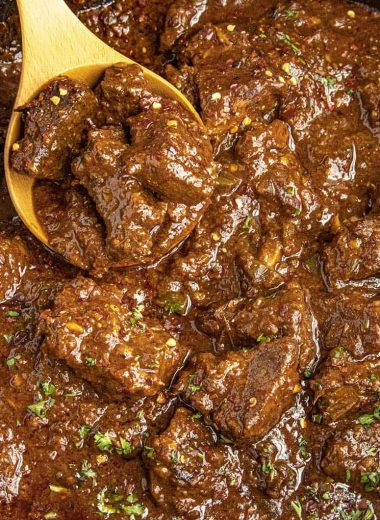 Homemade Chile Colorado