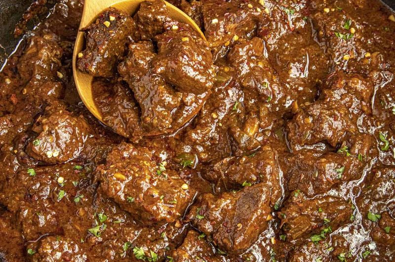 Homemade Chile Colorado