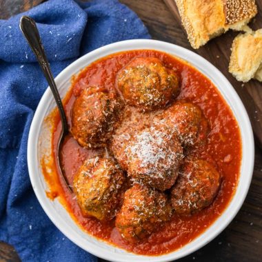 Italian Meatball Spaghetti in Rich Tomato Sauce