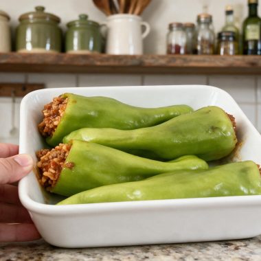 Stuffed Cubanelle Peppers