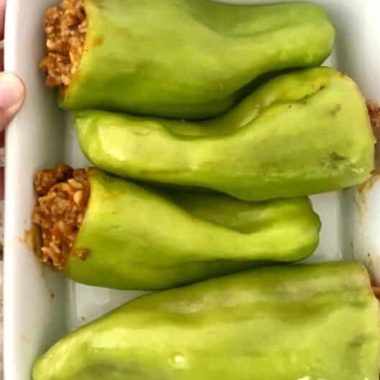 Stuffed Cubanelle Peppers